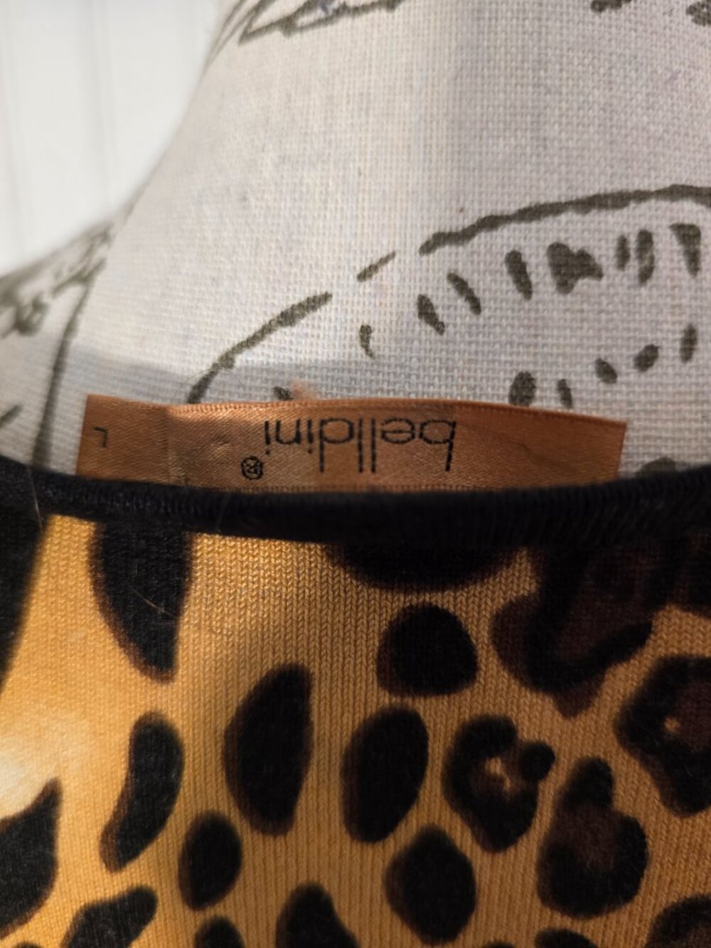 Belldini Leopard Print 2-Piece Sweater Set (M) - Picture 12 of 12